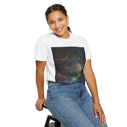 Enchanted Forest Unisex T-shirt, Cozy Casual Wear, Nature Lover Gift, Fantasy Graphic Tee, Unique Outdoor Adventure Shirt