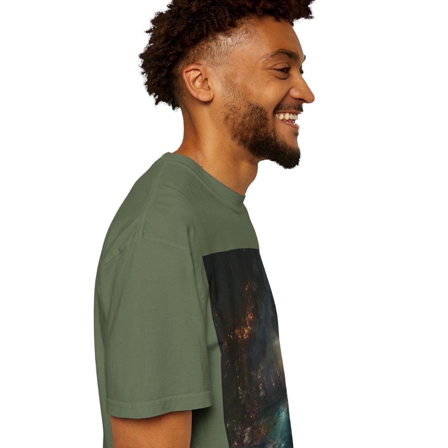 Enchanted Forest Unisex T-shirt, Cozy Casual Wear, Nature Lover Gift, Fantasy Graphic Tee, Unique Outdoor Adventure Shirt