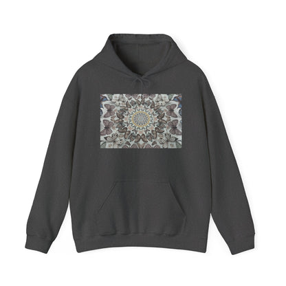 Butterfly Mandala Hoodie, Cozy Sweatshirt, Unisex Hooded Sweatshirt, Festival Wear, Gift for Yogis, Casual Layering