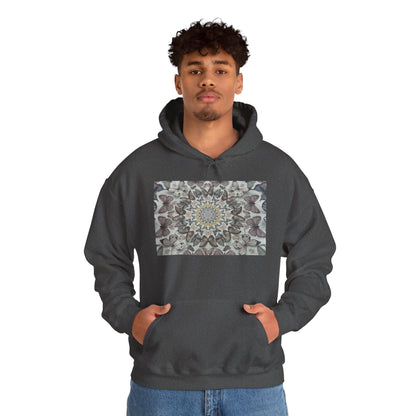 Butterfly Mandala Hoodie, Cozy Sweatshirt, Unisex Hooded Sweatshirt, Festival Wear, Gift for Yogis, Casual Layering