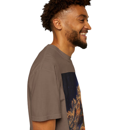 Cosmic Landscape T-Shirt, Unisex Graphic Tee, Vintage Style Top, Gift for Space Lovers, Art Print Shirt