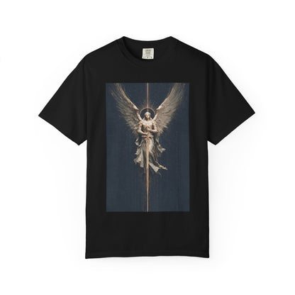 Angel Protector Graphic T-Shirt, Spiritual Shirt for Meditation, Unisex Tee for Festivities, Gift for Believers, Casual Wear