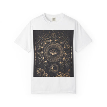 Cosmic Eye Unisex Garment-Dyed T-Shirt