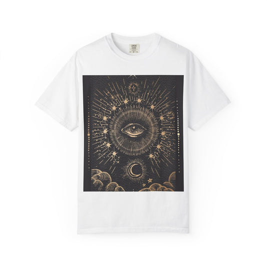 Cosmic Eye Unisex Garment-Dyed T-Shirt