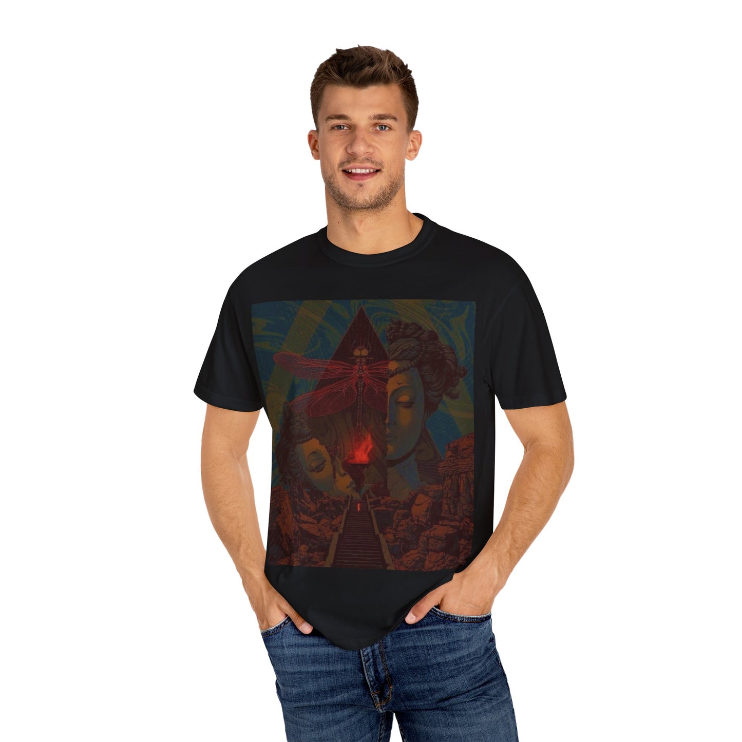 Bohemian Graphic Unisex T-Shirt for Creative Souls