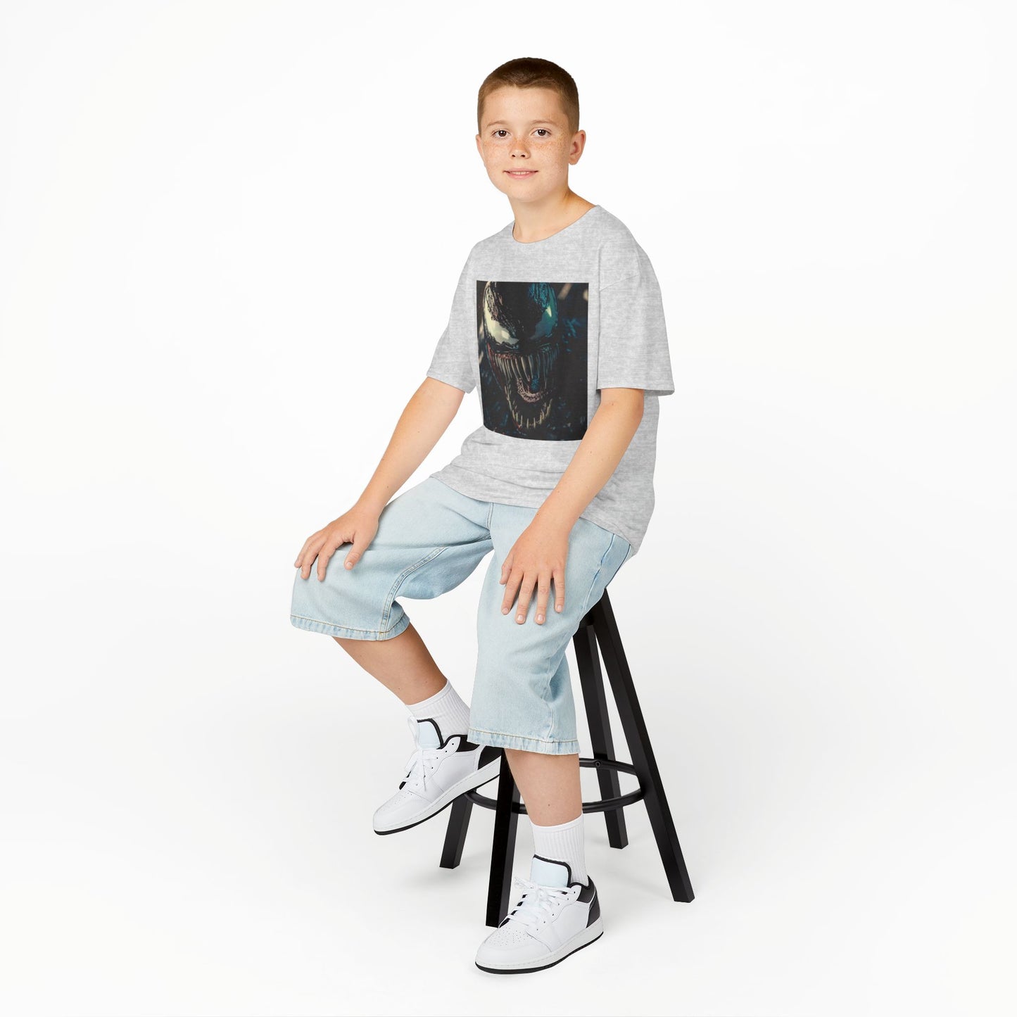 Kids Graphic Tee featuring Spooky Custom Design, Perfect for Halloween, Birthdays, Everyday Wear, Gift for Young Fans, Fun and [...]