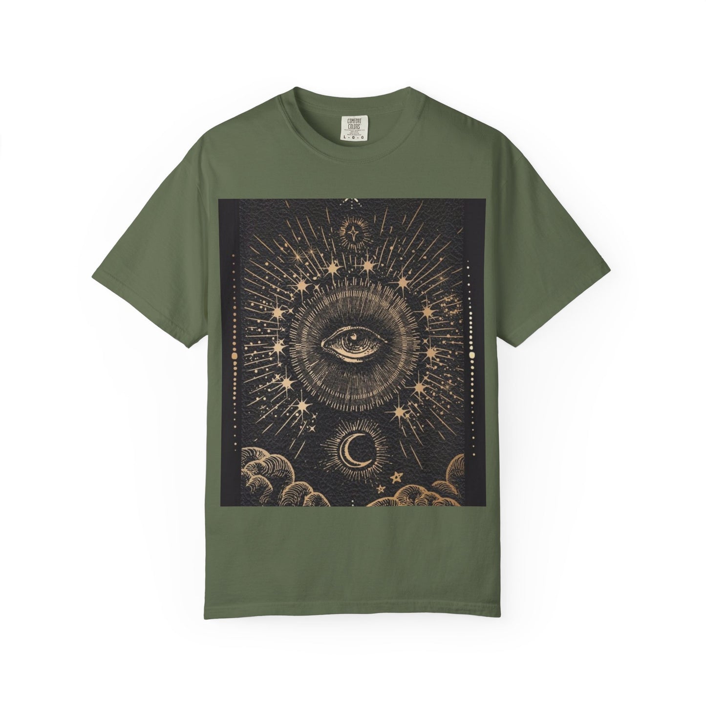 Cosmic Eye Unisex Garment-Dyed T-Shirt
