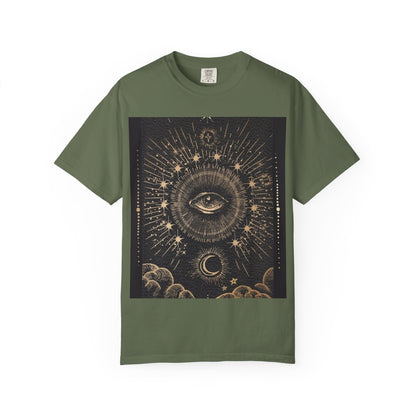Cosmic Eye Unisex Garment-Dyed T-Shirt