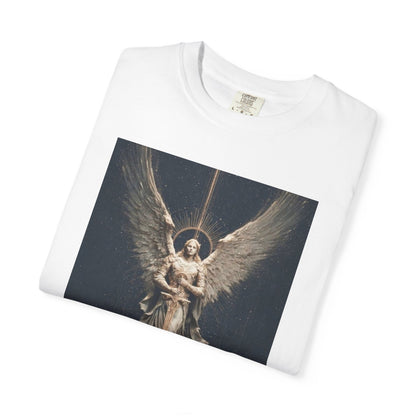 Angel Protector Graphic T-Shirt, Spiritual Shirt for Meditation, Unisex Tee for Festivities, Gift for Believers, Casual Wear
