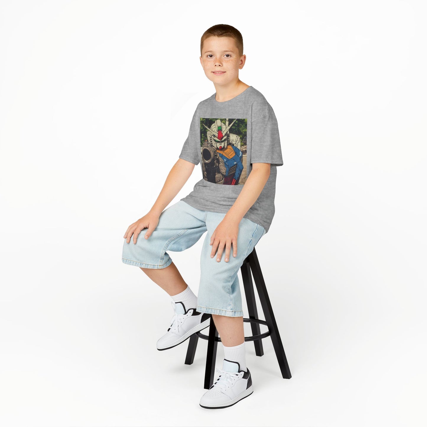 Kids Graphic Tee with Fun Design, Playful T-Shirt, Perfect for Birthdays, Gifts for Boys & Girls, Everyday Wear, Cool Kids Clothing