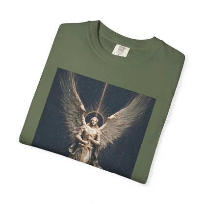 Angel Protector Graphic T-Shirt, Spiritual Shirt for Meditation, Unisex Tee for Festivities, Gift for Believers, Casual Wear