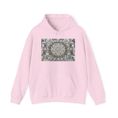 Butterfly Mandala Hoodie, Cozy Sweatshirt, Unisex Hooded Sweatshirt, Festival Wear, Gift for Yogis, Casual Layering