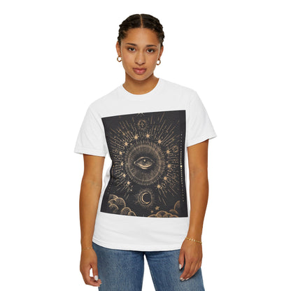 Cosmic Eye Unisex Garment-Dyed T-Shirt
