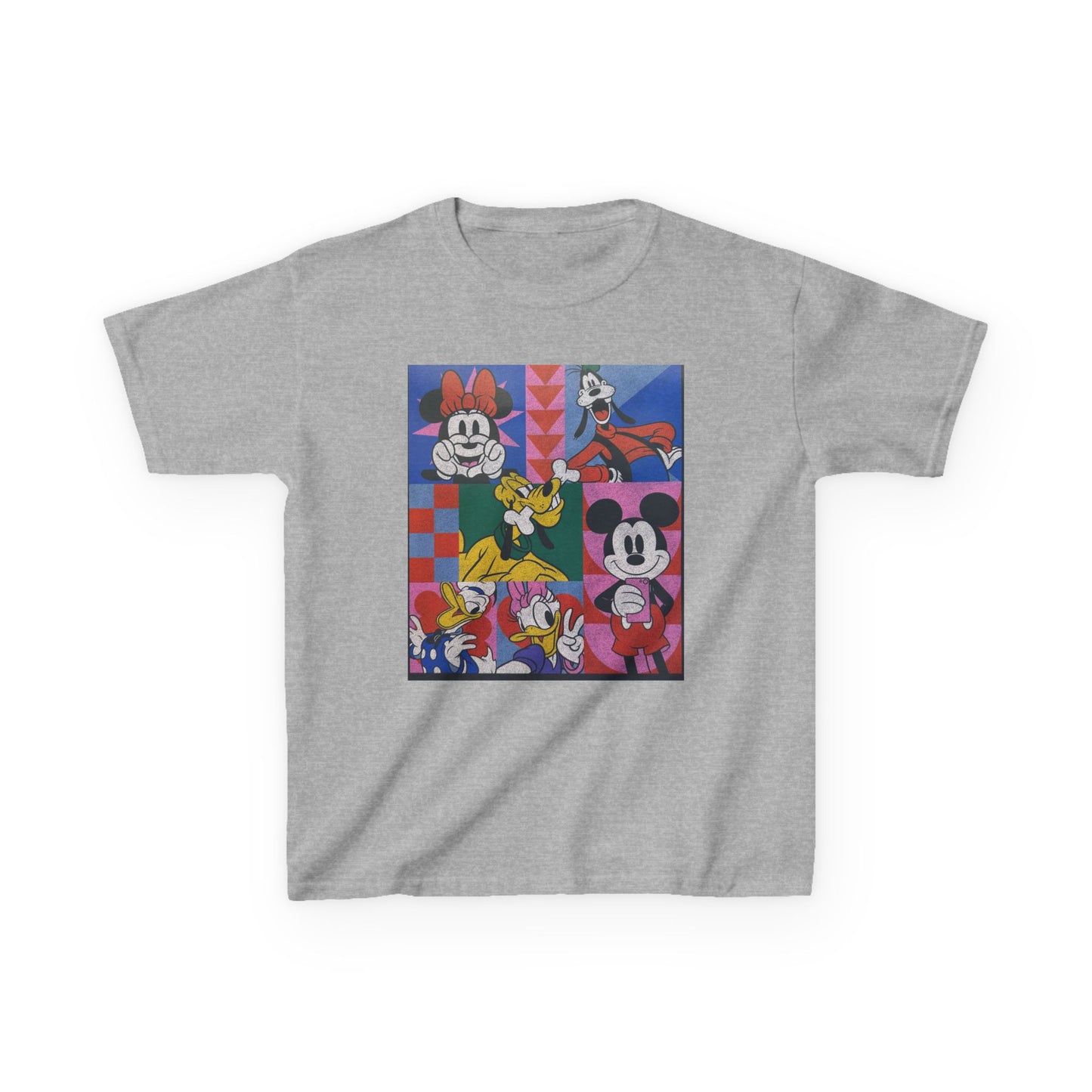 Kids Retro Cartoon Tee, Fun Kids T-Shirt, Cute Graphic Tee, Playful Youth Shirt, Gift for Boys and Girls, Birthday Gift, Kids Clothes