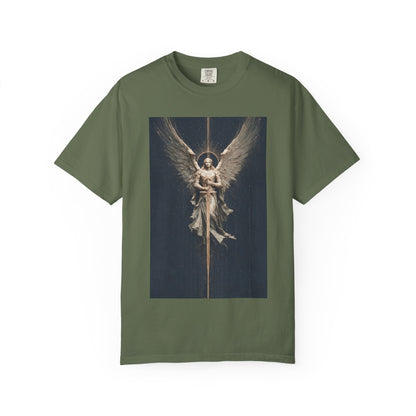 Angel Protector Graphic T-Shirt, Spiritual Shirt for Meditation, Unisex Tee for Festivities, Gift for Believers, Casual Wear