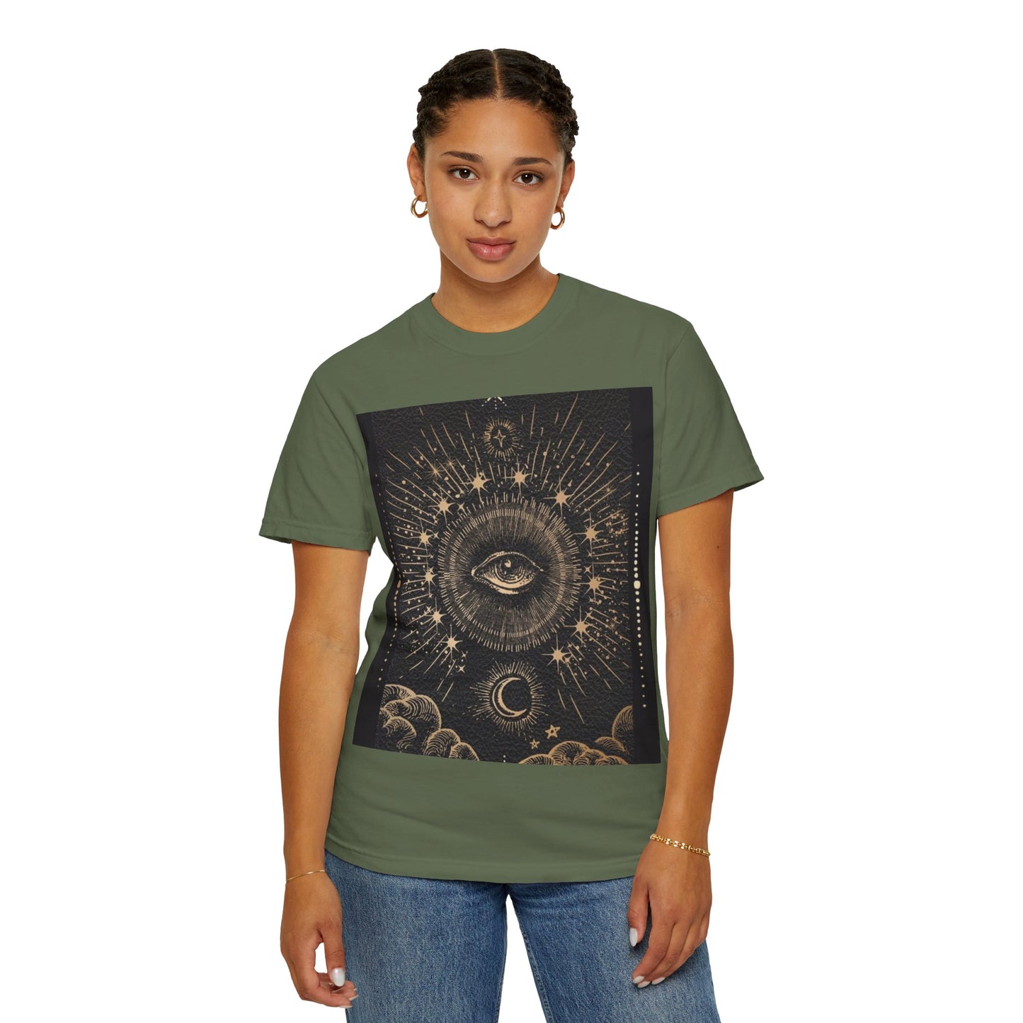 Cosmic Eye Unisex Garment-Dyed T-Shirt