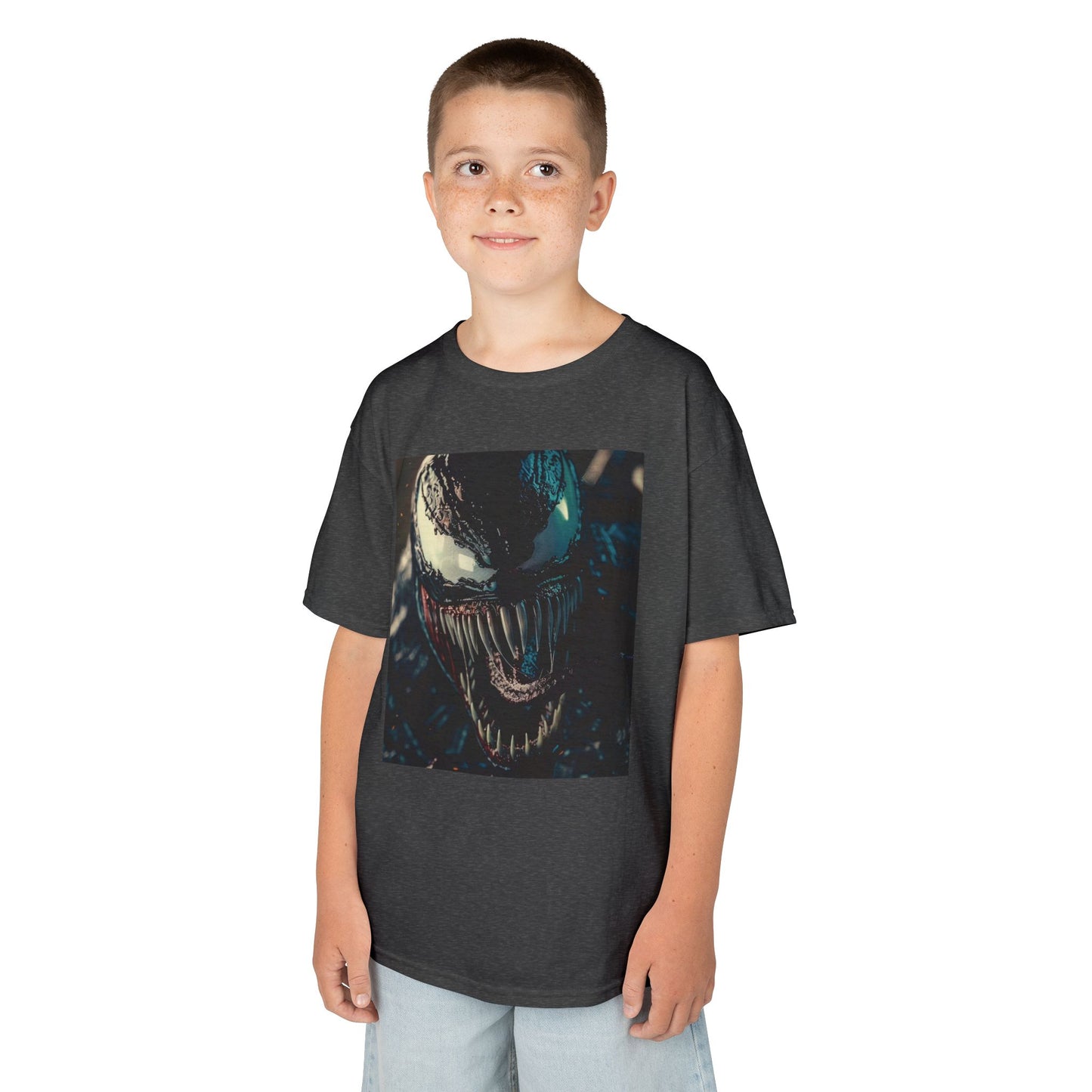 Kids Graphic Tee featuring Spooky Custom Design, Perfect for Halloween, Birthdays, Everyday Wear, Gift for Young Fans, Fun and [...]