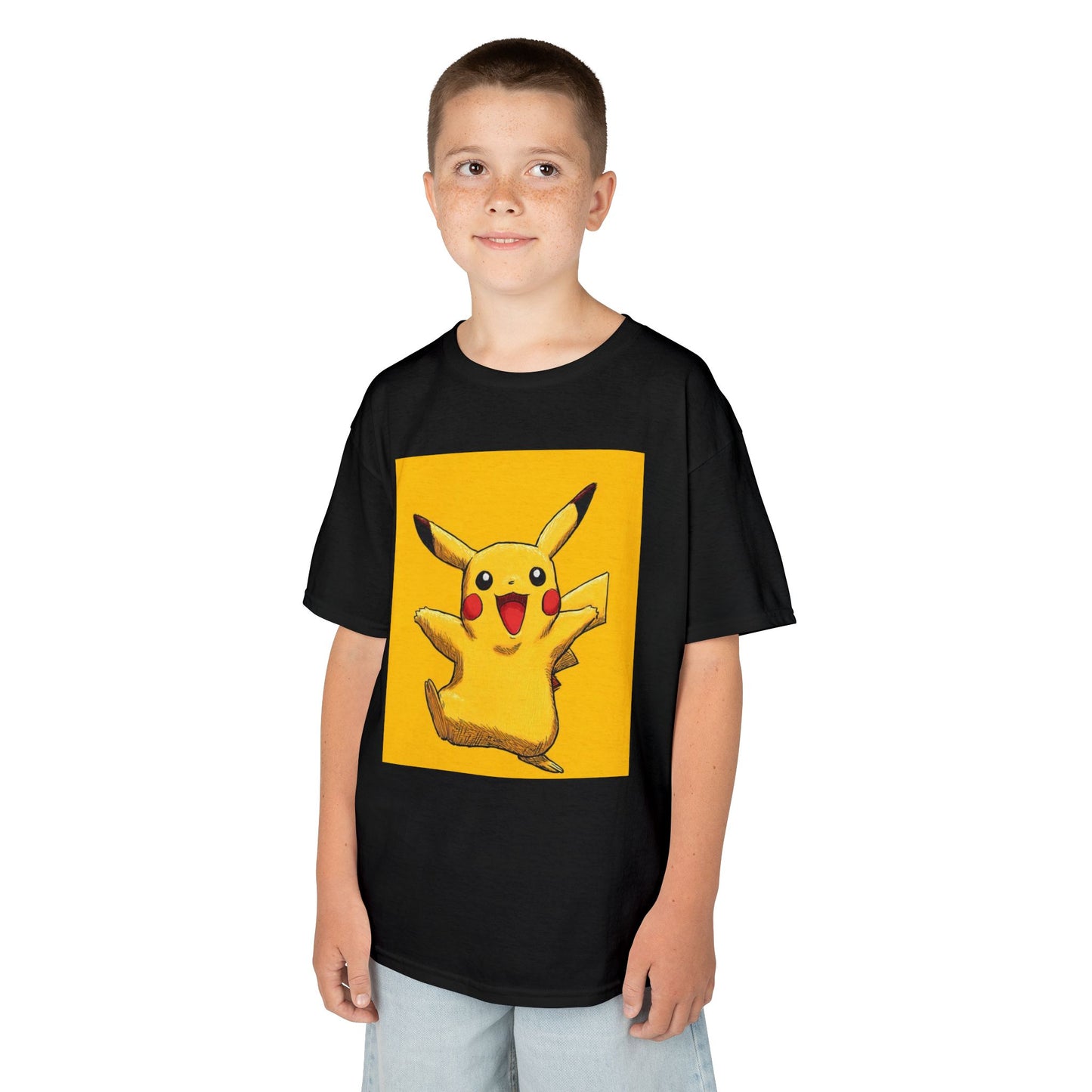 Kids Tee, Fun Kids T-Shirt, Cute Graphic Tee for Boys and Girls, Pokemon Fan Apparel, Birthday Gift for Kids, Summer Playwear