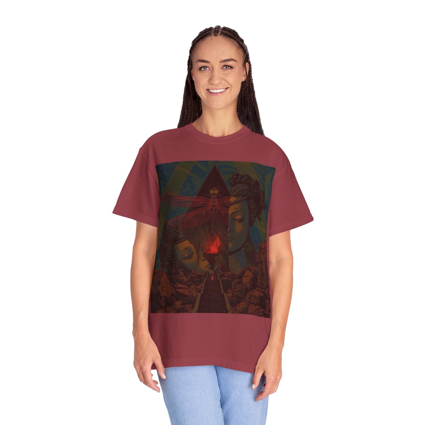 Bohemian Graphic Unisex T-Shirt for Creative Souls