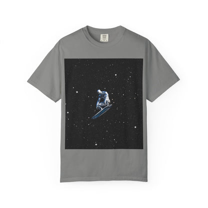 Space Travel Unisex T-Shirt - Silver Surfer Arrives