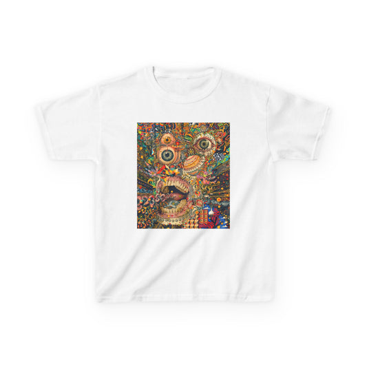 Colorful Kids Graphic Tee, Fun T-Shirt for Children, Unique Gift for Birthdays, Summer Outfit, Art-Inspired Kids Clothing