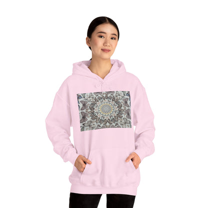 Butterfly Mandala Hoodie, Cozy Sweatshirt, Unisex Hooded Sweatshirt, Festival Wear, Gift for Yogis, Casual Layering