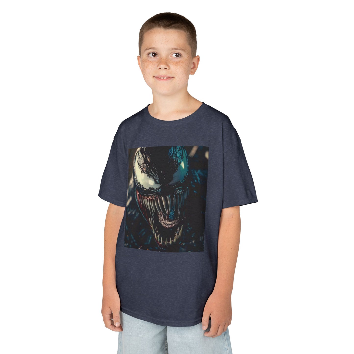 Kids Graphic Tee featuring Spooky Custom Design, Perfect for Halloween, Birthdays, Everyday Wear, Gift for Young Fans, Fun and [...]