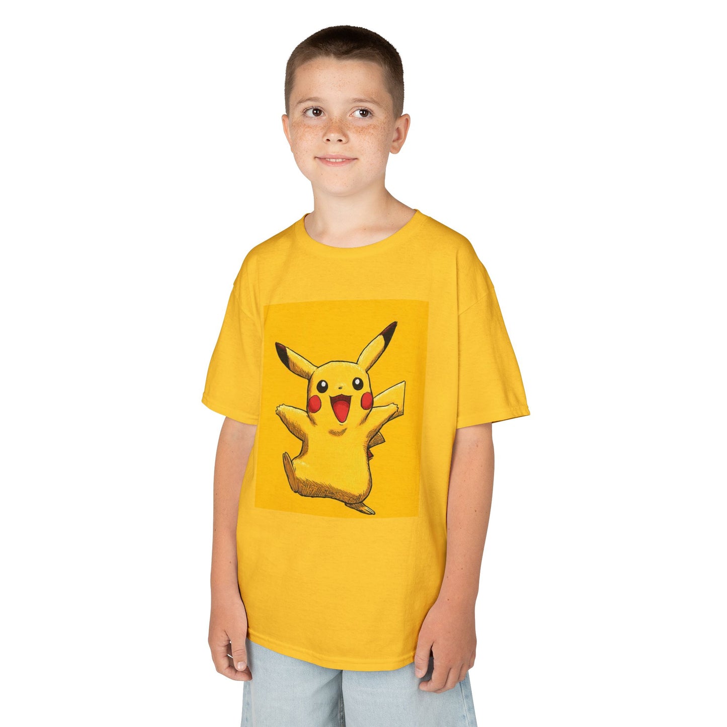 Kids Tee, Fun Kids T-Shirt, Cute Graphic Tee for Boys and Girls, Pokemon Fan Apparel, Birthday Gift for Kids, Summer Playwear