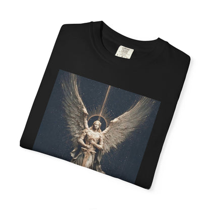 Angel Protector Graphic T-Shirt, Spiritual Shirt for Meditation, Unisex Tee for Festivities, Gift for Believers, Casual Wear
