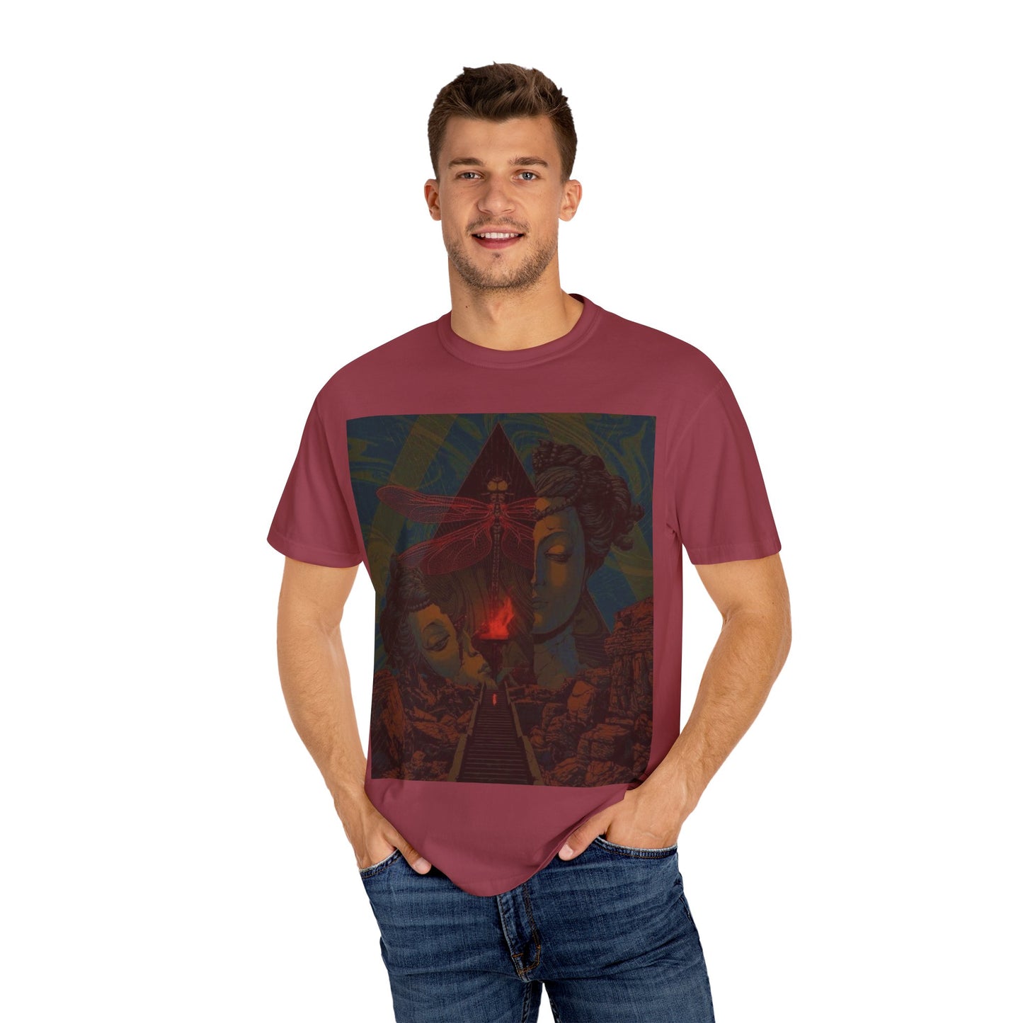 Bohemian Graphic Unisex T-Shirt for Creative Souls