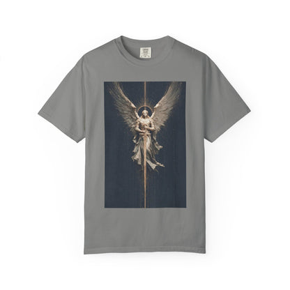 Angel Protector Graphic T-Shirt, Spiritual Shirt for Meditation, Unisex Tee for Festivities, Gift for Believers, Casual Wear