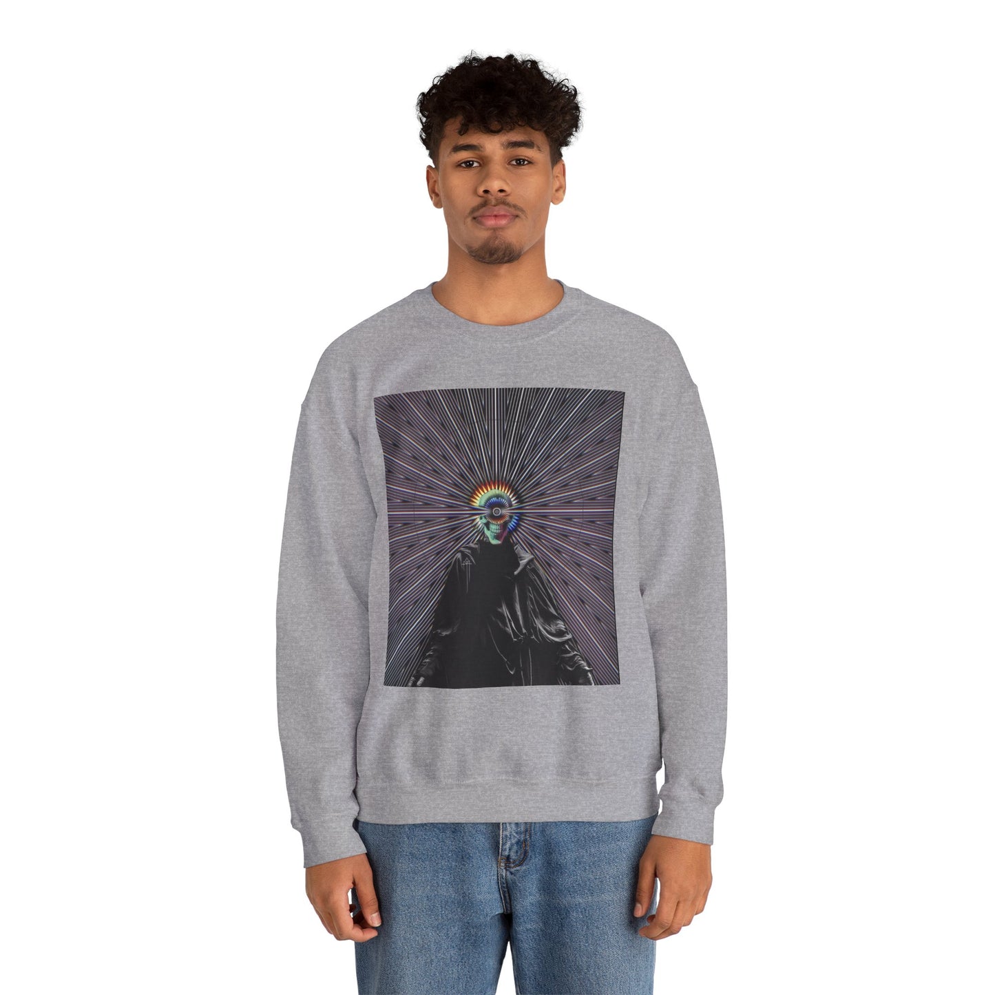 Sunset Fall Vibe Sweatshirt, Unisex Crewneck Sweatshirt, Cozy Gift, Retro Aesthetic Fashion, Festival Wear, Unique Art Clothing