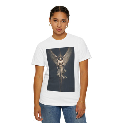Angel Protector Graphic T-Shirt, Spiritual Shirt for Meditation, Unisex Tee for Festivities, Gift for Believers, Casual Wear