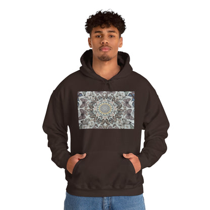 Butterfly Mandala Hoodie, Cozy Sweatshirt, Unisex Hooded Sweatshirt, Festival Wear, Gift for Yogis, Casual Layering